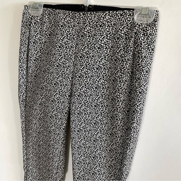 Rag & Bone Simone Leopard Print Cropped Pants - Picture 3 of 5